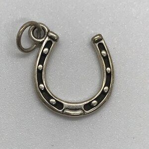 Sterling Silver Horseshoe Pendant